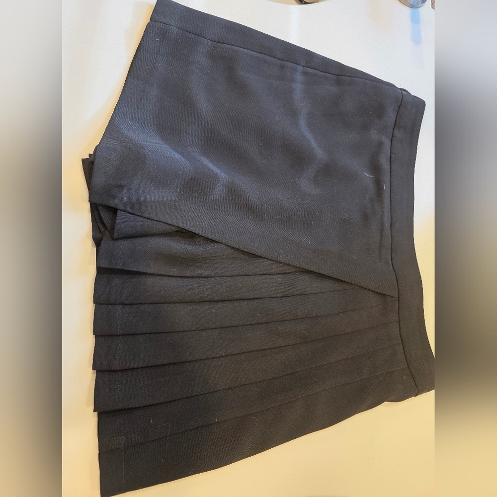 Black Pleated Skirt